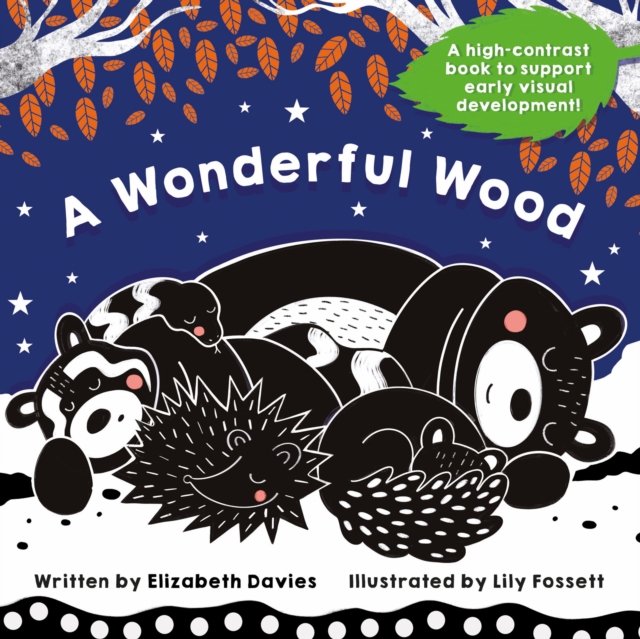 A Wonderful Wood: A Black-and-White High-Contrast Storybook for Newborns and Children aged 0-5