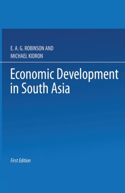 Economic Development in South Asia