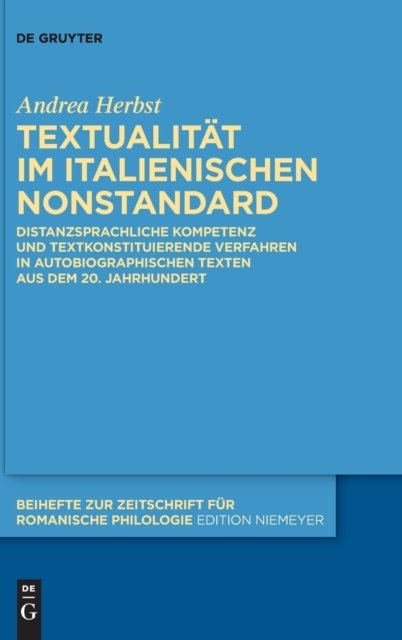Textualitat im italienischen Nonstandard