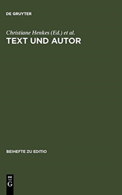 Text Und Autor