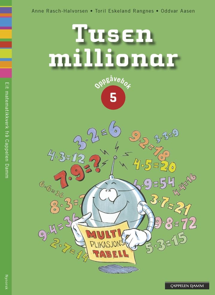 Tusen millionar 5 - Oppgåvebok
