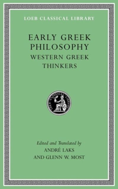Early Greek Philosophy, Volume II – Beginnings and Early Ionian Thinkers, Part 1 L525