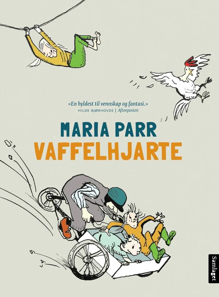 Vaffelhjarte - Lena og eg i Knert-Mathilde