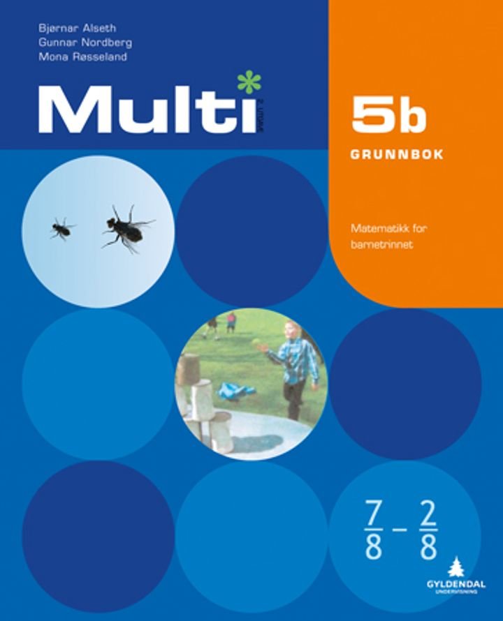 Multi 5b, 2. utgåve - Grunnbok : matematikk for barnesteget