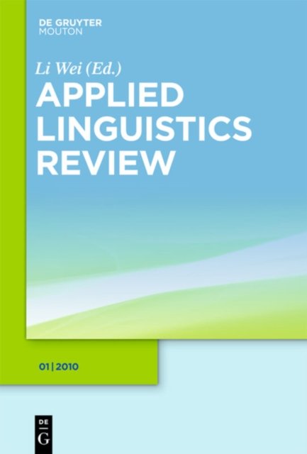 Applied Linguistics Review. 2010 1