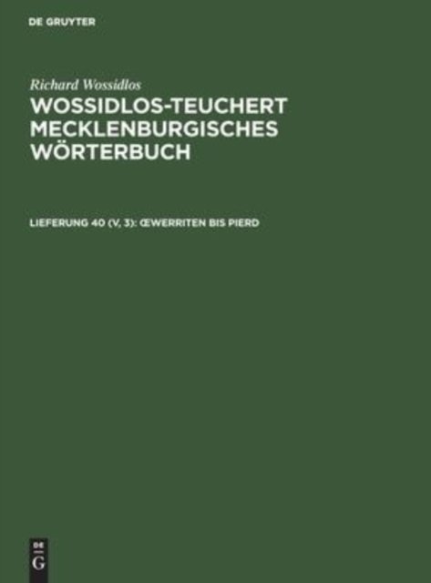 Oewerriten Bis Pierd
