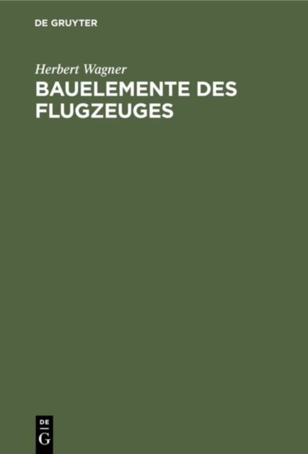Bauelemente Des Flugzeuges