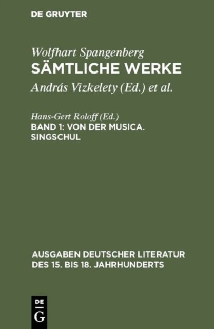 Von der Musica. Singschul