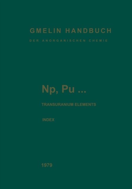 NP, Pu Transuranium Elements