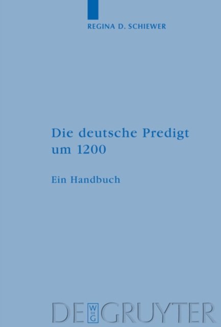 deutsche Predigt um 1200