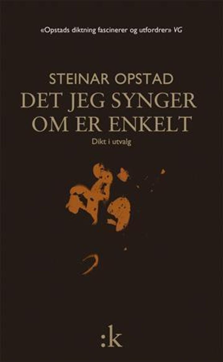 Det jeg synger om er enkelt - dikt i utvalg