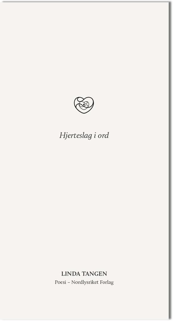 Hjerteslag i ord - dikt
