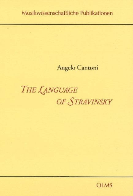 Language of Stravinsky