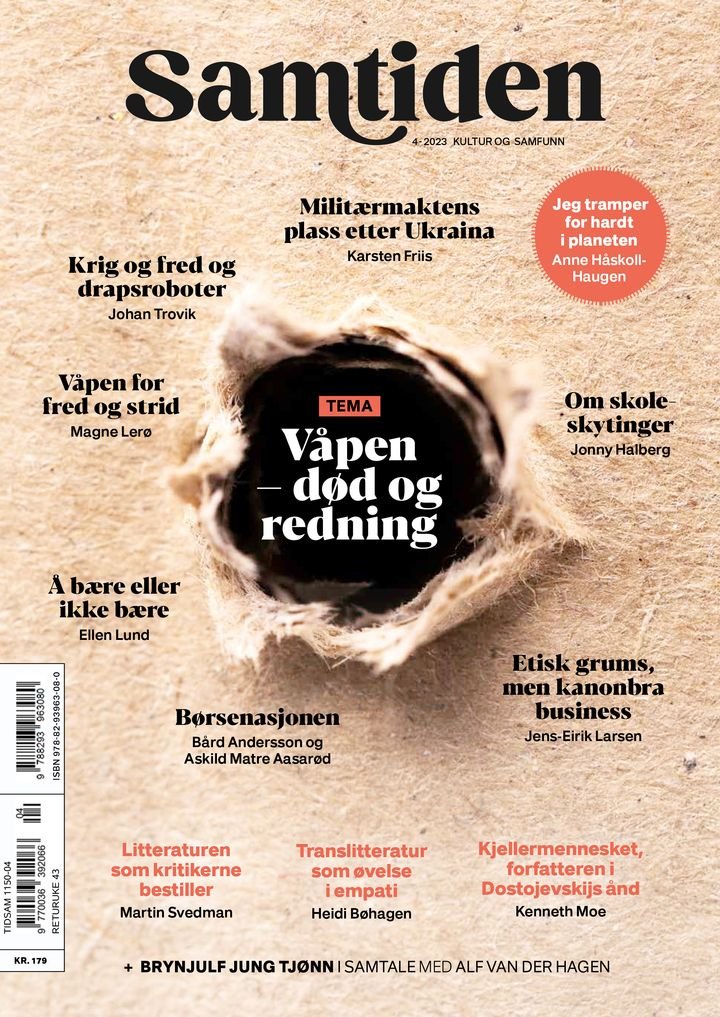 Samtiden. Nr. 4 2023 - kultur og samfunn