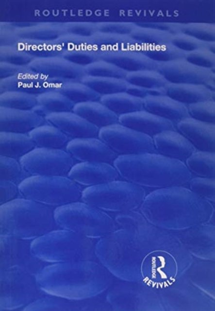 Directors' Duties and Liabilities