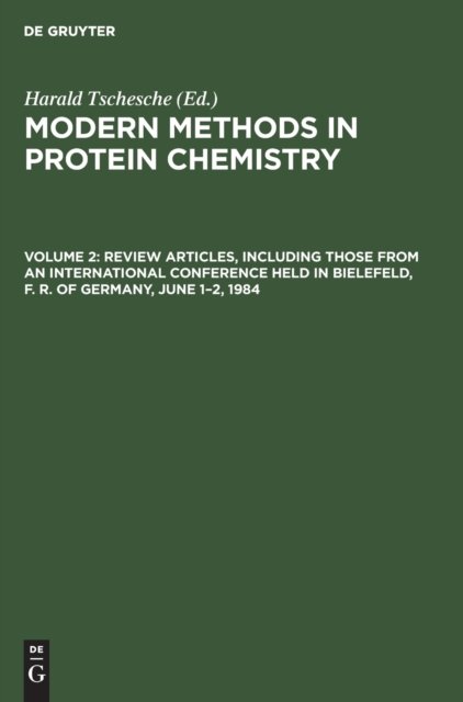 Review Articles, including those from an International Conference held in Bielefeld, F. R. of Germany, June 1–2, 1984