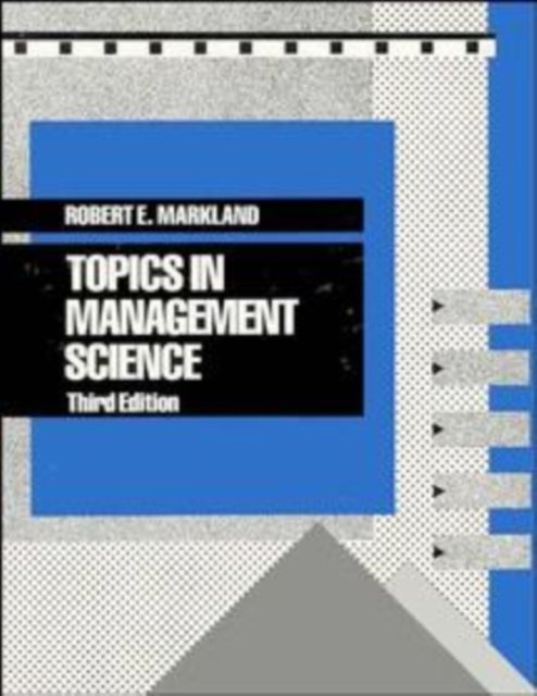 Topics in Management Science 3e (WSE)