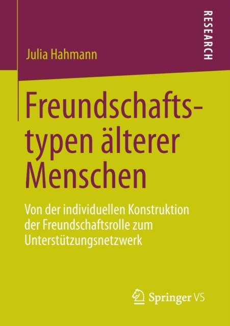 Freundschaftstypen alterer Menschen