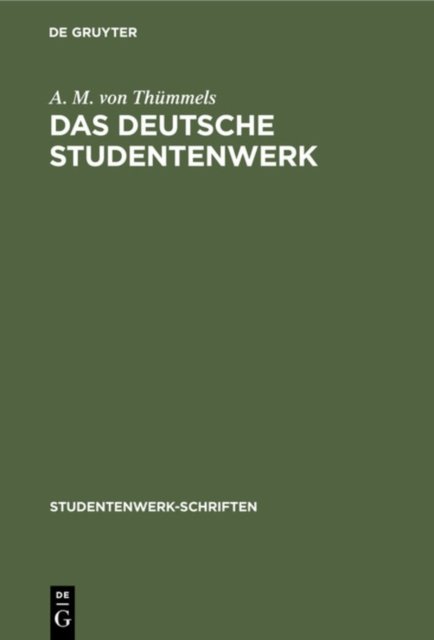 Das Deutsche Studentenwerk