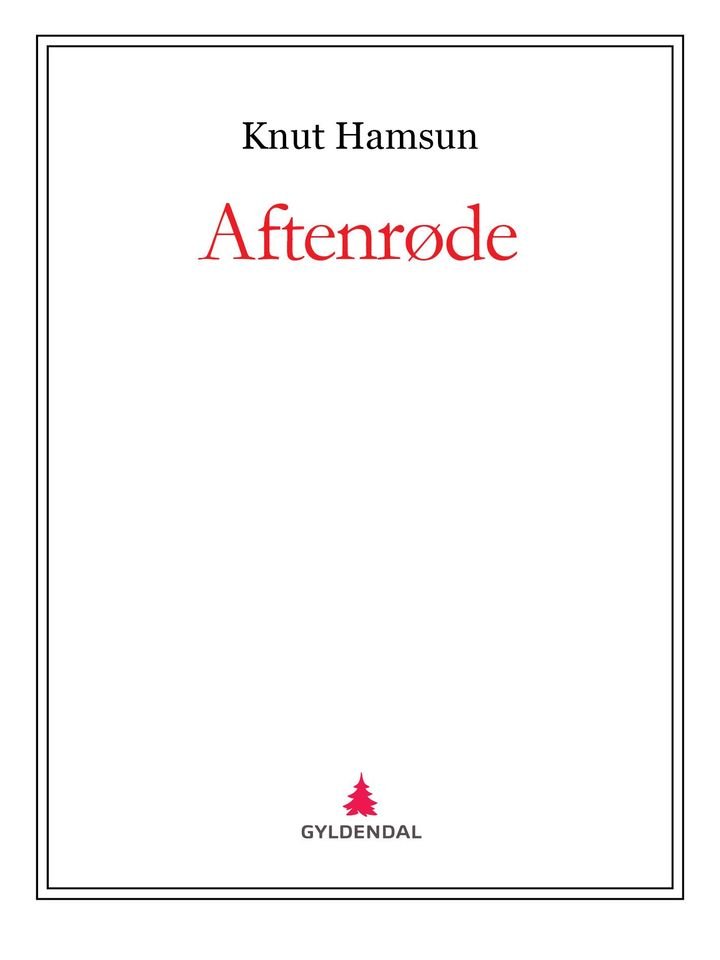 Aftenrøde