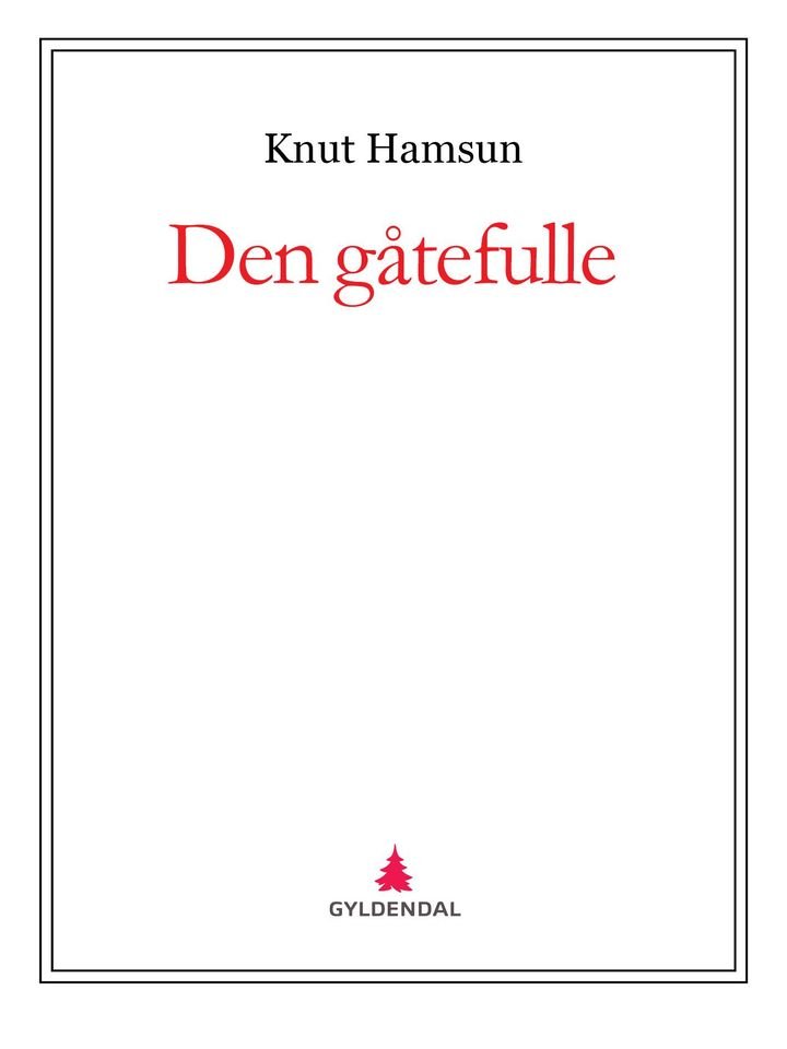 Den gåtefulle