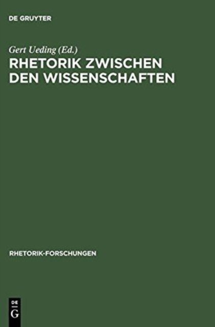 Rhetorik Zwischen Den Wissenschaften