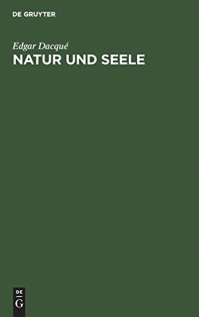 Natur Und Seele