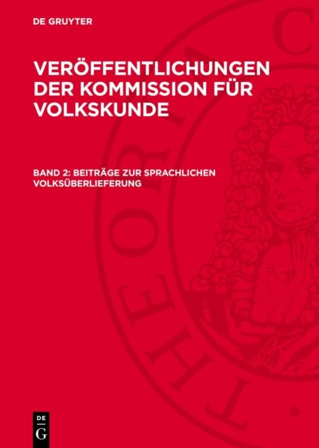 Beitrage Zur Sprachlichen Volksuberlieferung