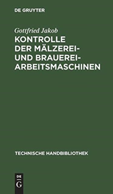 Kontrolle Der Malzerei- Und Brauerei-Arbeitsmaschinen