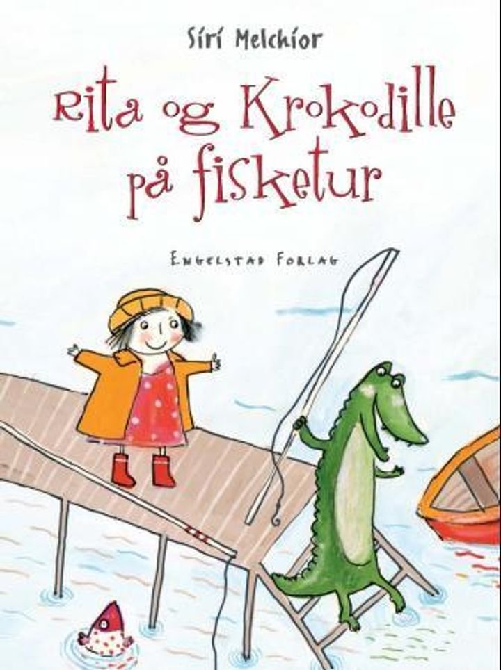 Rita og Krokodille på fisketur