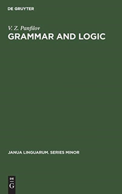 Grammar and logic