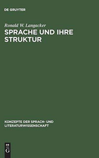 Sprache Und Ihre Struktur