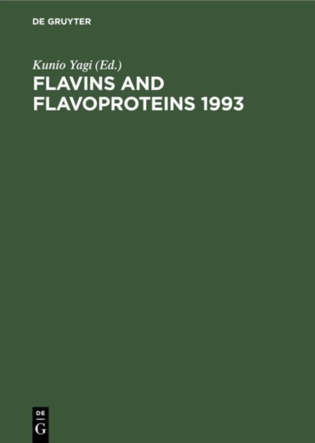 Flavins and Flavoproteins 1993