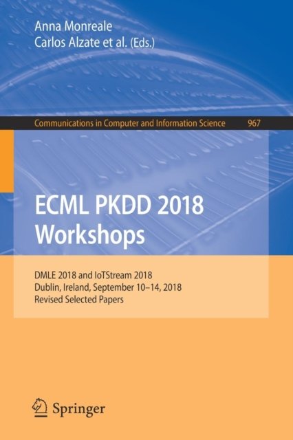 ECML PKDD 2018 Workshops