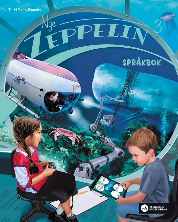 Nye Zeppelin 3 - Språkbok : norsk for barnetrinnet