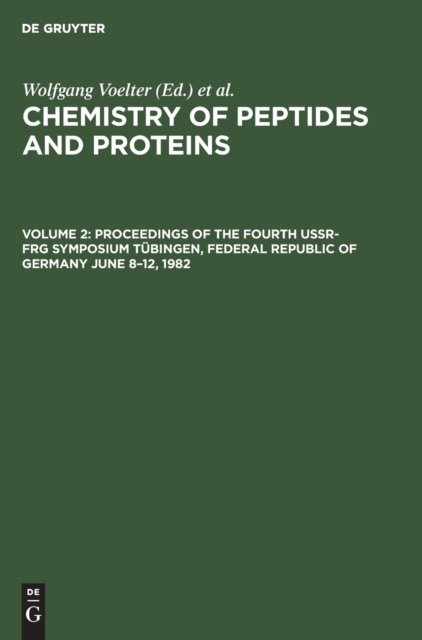 Proceedings of the Fourth USSR-FRG Symposium Tubingen, Federal Republic of Germany June 8–12, 1982