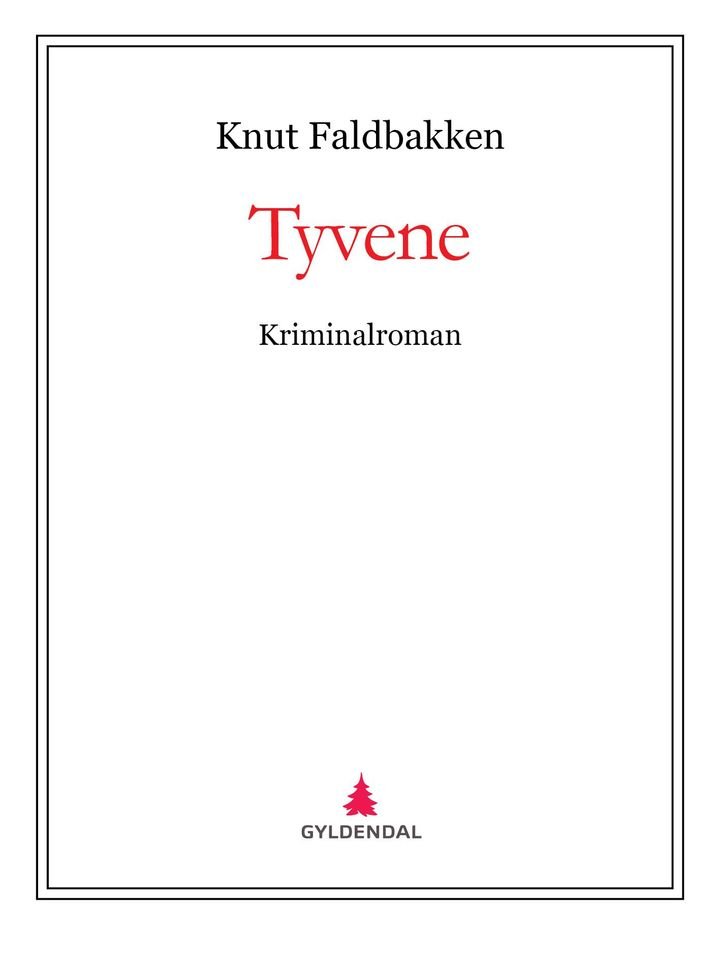 Tyvene - kriminalroman