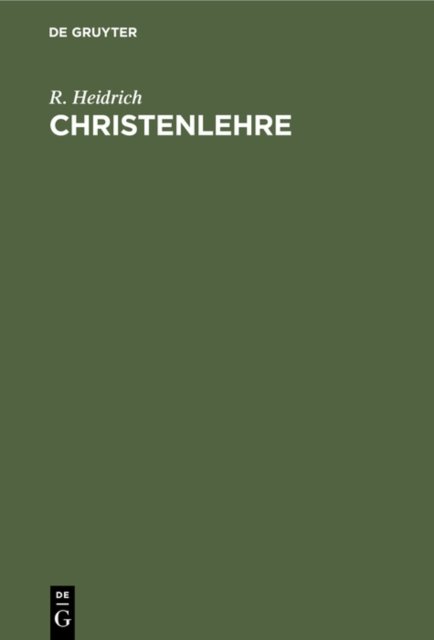 Christenlehre
