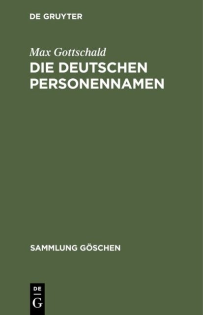 Deutschen Personennamen