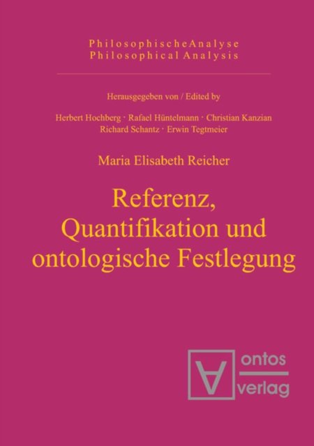 Referenz, Quantifikation und ontologische Festlegung