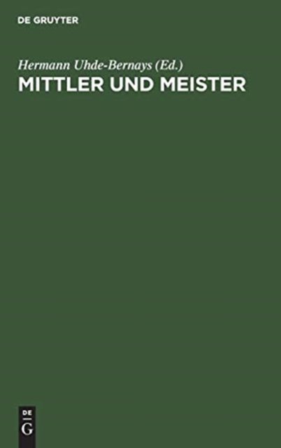 Mittler und Meister