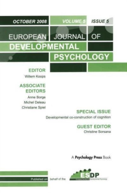 Developmental Co-construction of Cognition