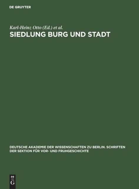 Siedlung Burg Und Stadt