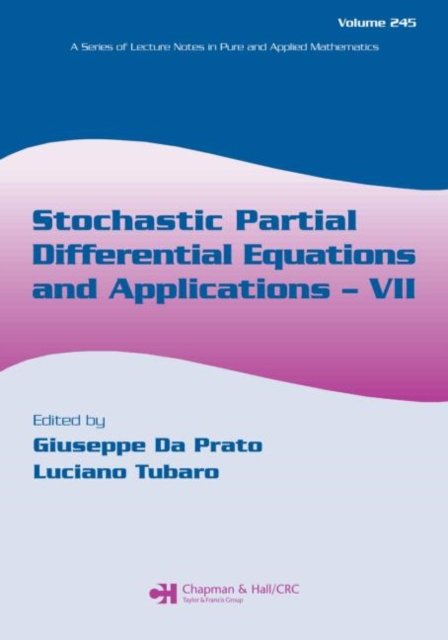 Stochastic Partial Differential Equations And Applications