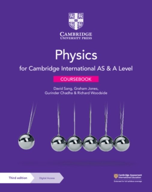 Cambridge International As & a Level Physics Coursebook + Digital Access 2 Years
