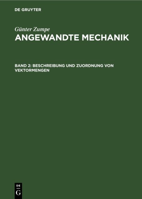 Beschreibung Und Zuordnung Von Vektormengen
