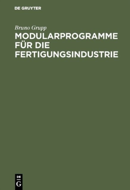Modularprogramme fur die Fertigungsindustrie