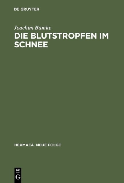 Blutstropfen im Schnee