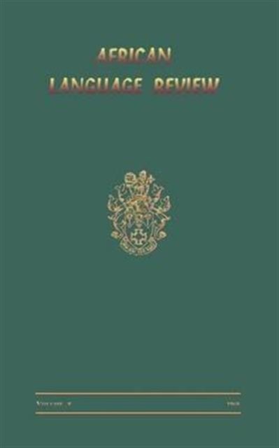 African Language Review
