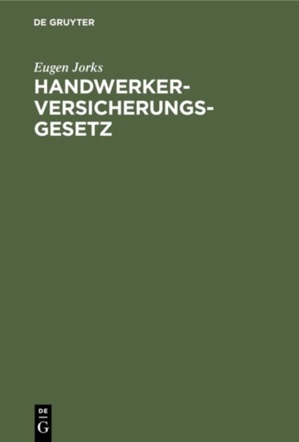 Handwerkerversicherungsgesetz